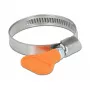Perhosletkukiristin DeLOCK 400 SS 30 - 45 mm 5 kpl oranssi