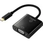 Renkforce RF-4679564 videokaapelisovitin 0,1 m USB Type-C VGA (D-Sub) musta (RF-4679564)