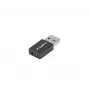 Lanberg AD-UC-UA-01 kaapeliadapteri USB 3.0 Type-A - USB 3.0 Type-C musta (AD-UC-UA-01)