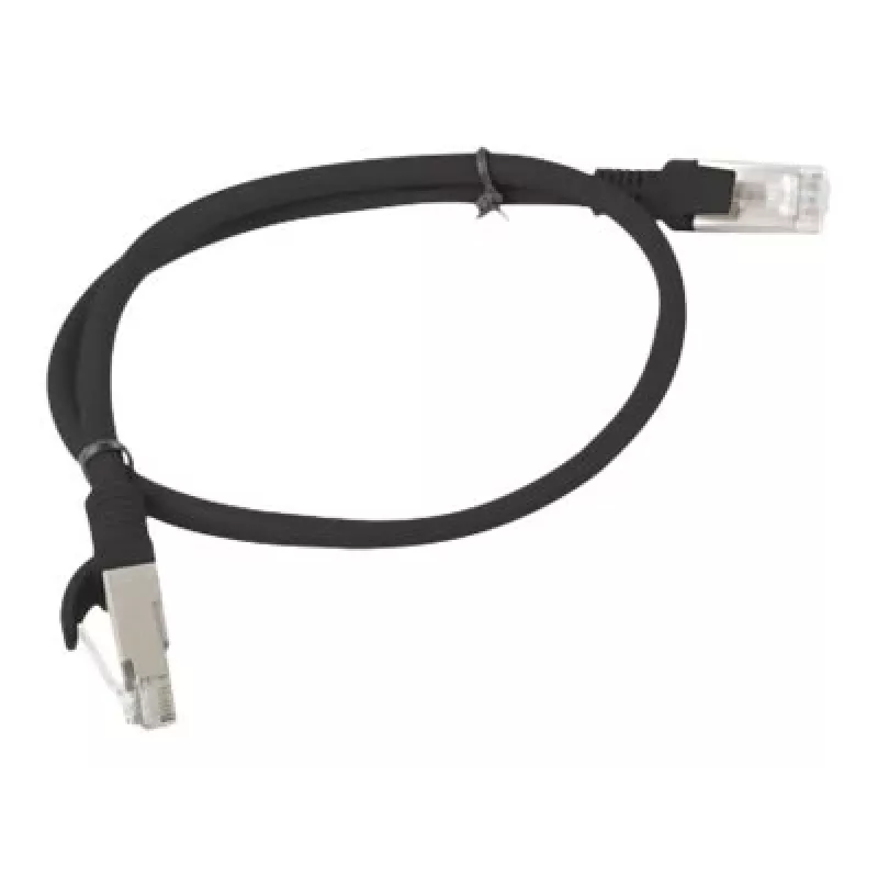 LANBERG PCU6-10CC-0050-BK patch-kaapeli RJ45 Kat. 6 UTP 0,5 m musta