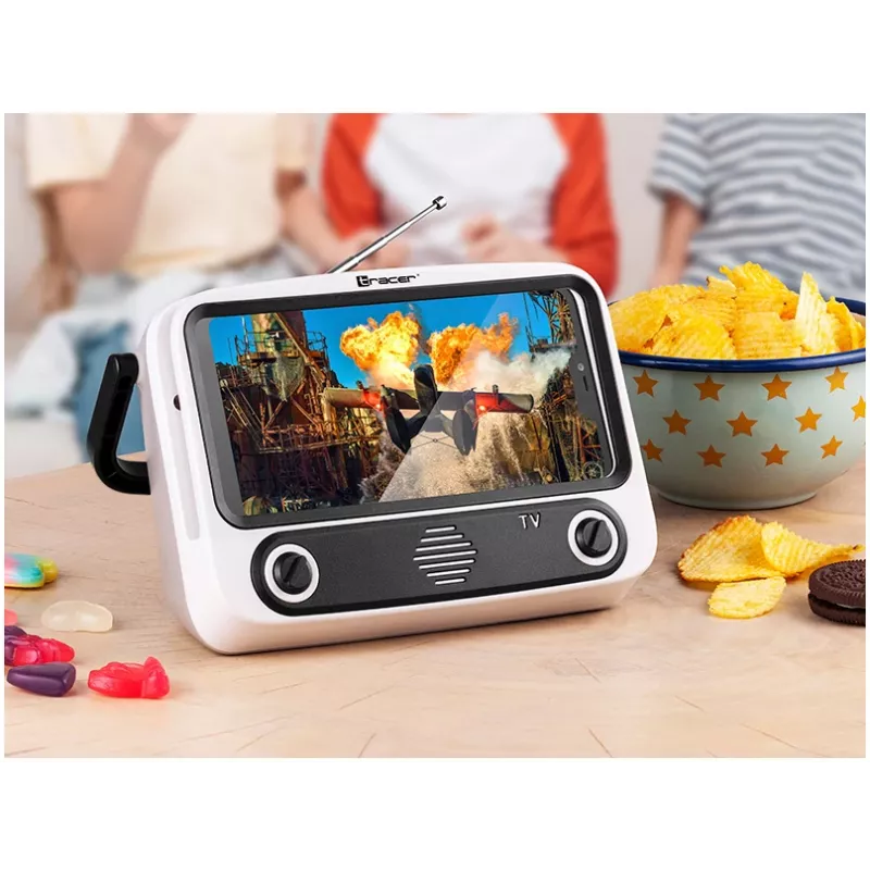 Mobiiliteline TRACER T-MLX48046 Bluetooth-kaiuttimella, säädettävä puhelin-/tablettiteline
