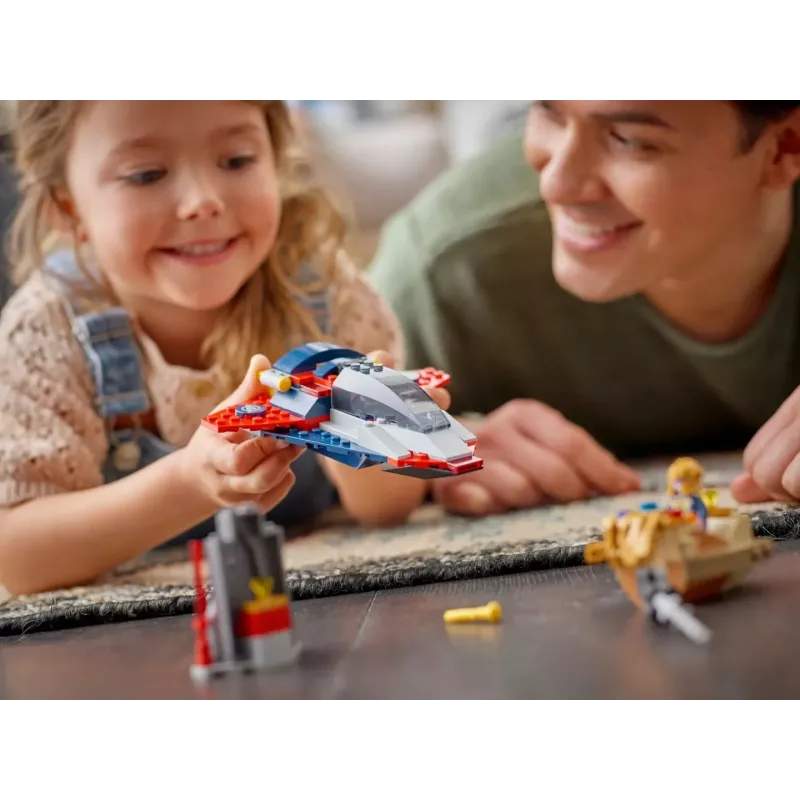 Rakennussarja LEGO Marvel Super Heroes Captain America Thanos 76319 — 107 osaa, 2 minihahmoa, ikä 4+