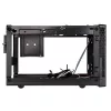 SilverStone SUGO 13 - Desktop - Mini-DTX - ilman virtalähdettä (AT / PS/2) - musta - USB/audio (SST-SG13B-Q)
