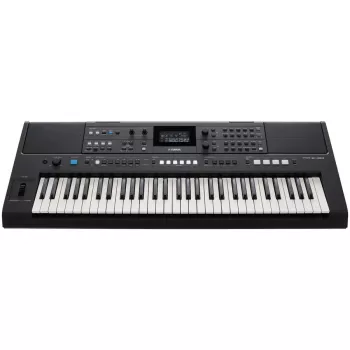 Kosketinsoitin YAMAHA PSR-E483 — 61 koskettimen kannettava arranger-kosketinsoitin, kosketusherkkyys ja USB-MIDI