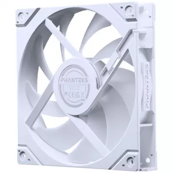 Phanteks M25 Gen2 140 mm PWM D-RGB Reverse-Blade -kotelotuuletin - valkoinen