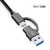 USB 3.2 Gen 1 -keskitin, 7 porttia on/off-kytkimellä, musta