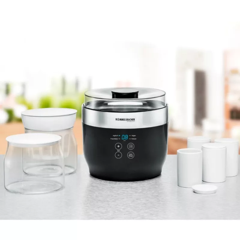 Rommelsbacher JG 80 jogurttivalmistaja 1,2 l rahka - jogurtti 20 W (JG80)
