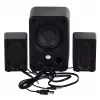 DEFENDER kaiuttimet V11 11 W johdollinen 2.1 pöytäsatelliittikaiuttimet, USB 5 V, musta
