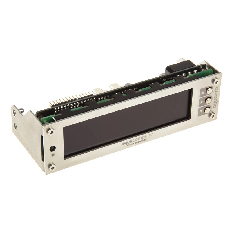 Aqua Computer 53145 tuuletinohjain LCD ruostumaton teräs