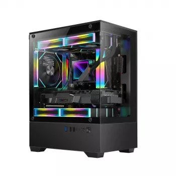 Kotelo | GOLDEN TIGER | micro ATX | musta | Mini Tower | Raider SL-2 | RAIDERSL-2