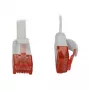 RJ45-verkkokaapeli - CAT6 250 MHz - 10 m valkoinen - UTP (U/UTP) - PVC - litteä - Synergy 21 -