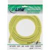 InLine patch-kaapeli SF/UTP Cat.5e keltainen 5 m