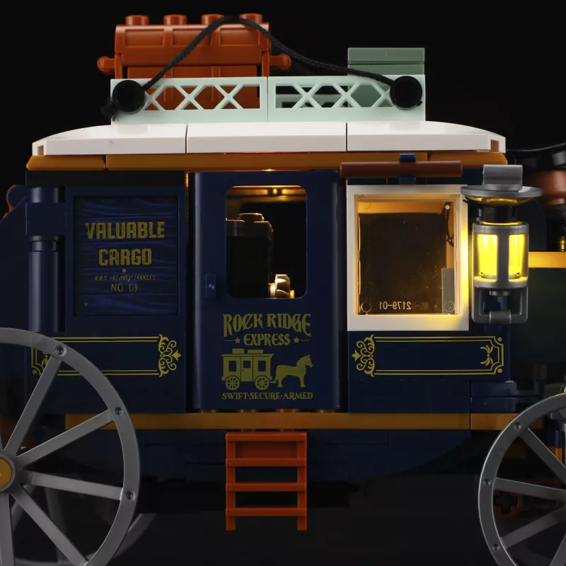Treasure Stagecoach, rakennuslelu