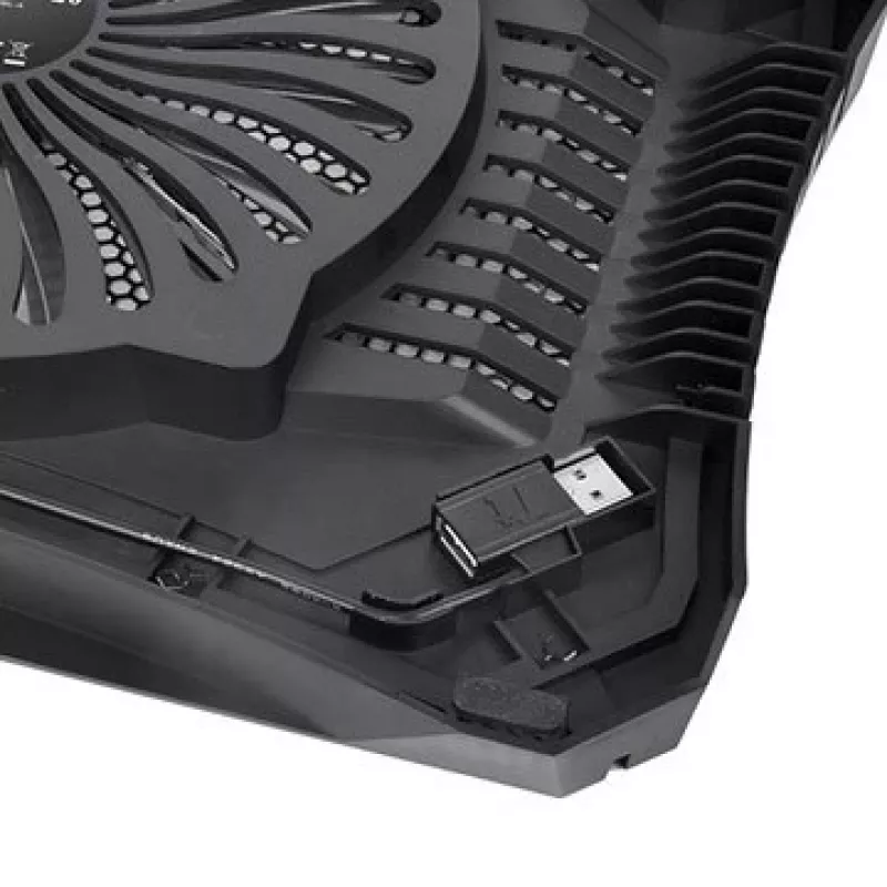 Thermaltake Massive V20 kannettavan tietokoneen jäähdytysalusta 43,2 cm (17 inch) musta