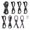 CableMod C-Series Pro ModMesh -kaapelisarja Corsair RMi/RMx/R -virtalähteille – väri Carbon