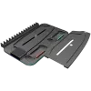 Jäähdytysteline CANYON CS-51 RGB PS5 ohut musta kahdella ohjaimen lataustelineellä