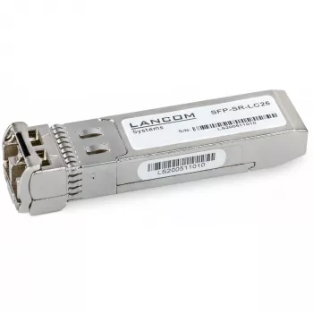 SFP28 kuitu-lähetin-vastaanotin Lancom Systems SFP-SR-LC25, 25 Gbit/s, LC, ruostumaton teräs, Bulk 10