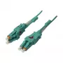 LWL-2-kuitupatchkaapeli 5 m LC-LC 50/125 µm OM3 Uniboot käännettävä Push/Pull AD 2 mm - kaapeli - multimode-kuitu (S215545)