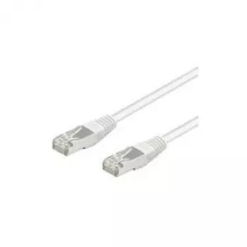 Wentronic Goobay CAT 5e verkkokaapeli, F/UTP, valkoinen, 15 m - CCA kupariseos (93493)