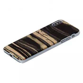 Älypuhelinkotelo man and wood iPhone XS Max – White Ebony Finish