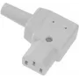 C13 kylmälaite pistoke Bachmann 915.973 harmaa