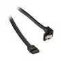 SATA-kaapeli Akasa Proslim 90° 50 cm — kulmikas SATA-datakaapeli, 50 cm