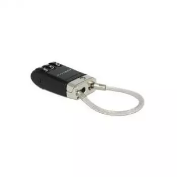 USB-lukko kaapelilukko musta Navilock 20647