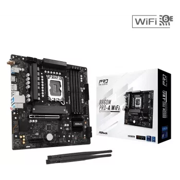 ASRock B860M Pro-A WiFi Micro-ATX-emolevy