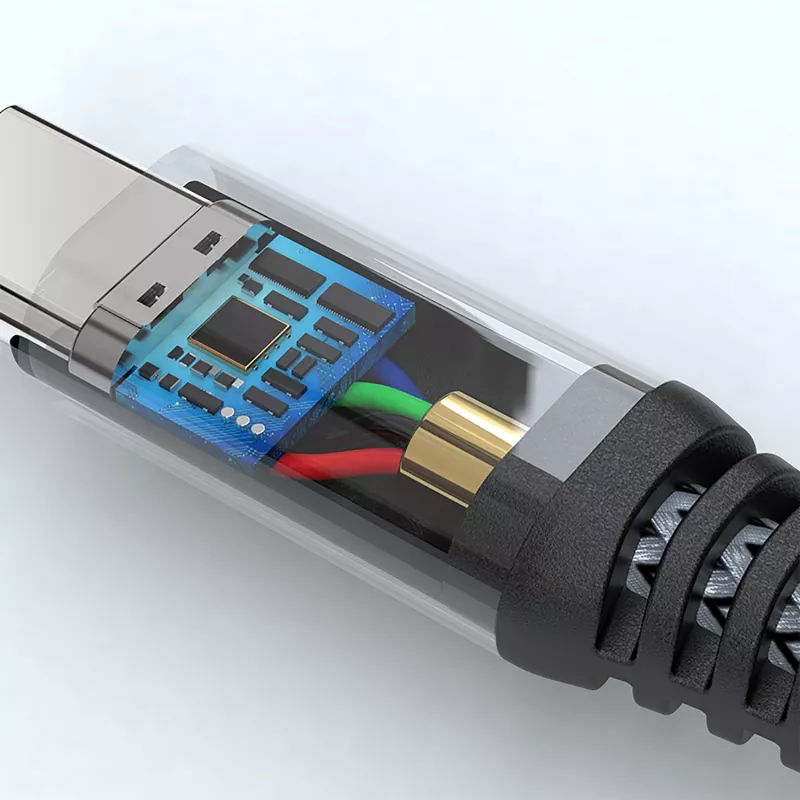 4smarts PremiumCord - USB-kaapeli - USB-C (M) - USB-C (M) - USB 2.0 - 20 V - 5 A - 1,5 m - USB-virtalähde (100 W) - musta
