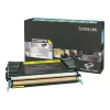 Lexmark - värikasetti - 1 x keltainen - 6000 sivua - LRP / LCCP (C734A1YG)
