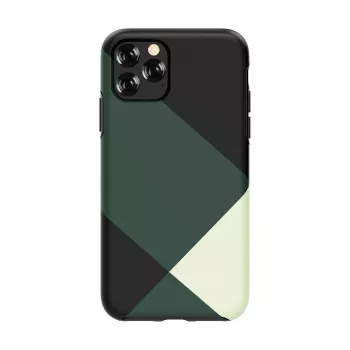 Suojakotelo Devia iPhone 11 Pro Max -puhelimelle – vihreä yksinkertainen muotoilu