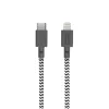 Native Union Night Cable USB-C–Lightning-kaapeli, 3 m, Zebra
