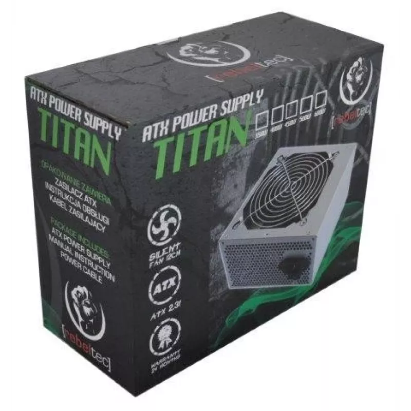 Virtalähde ATX v2.31 TITAN 500W