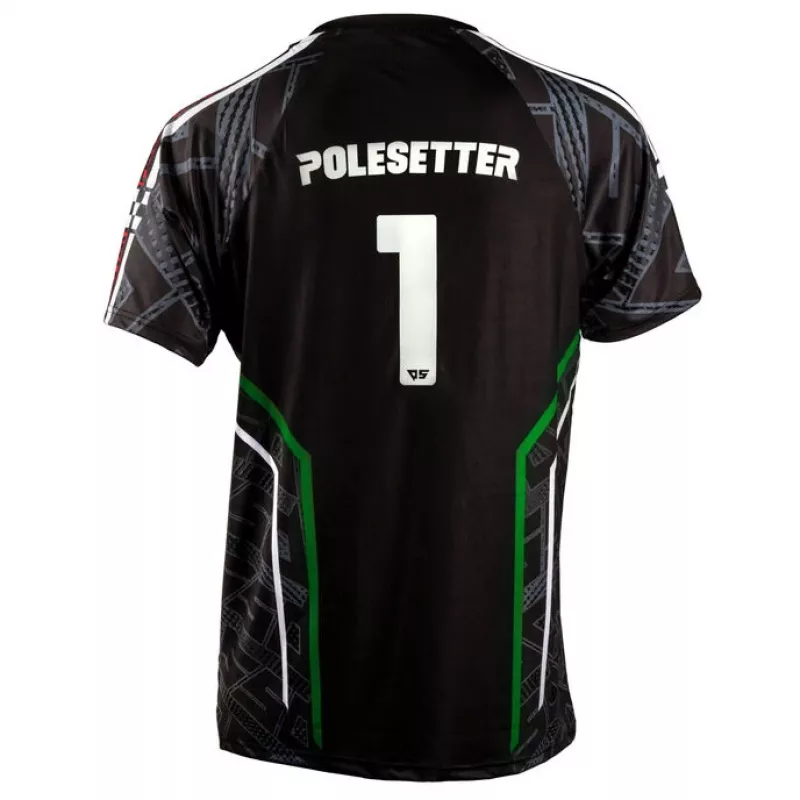 Polesetter ONE Simracing-paita vihreä - XL