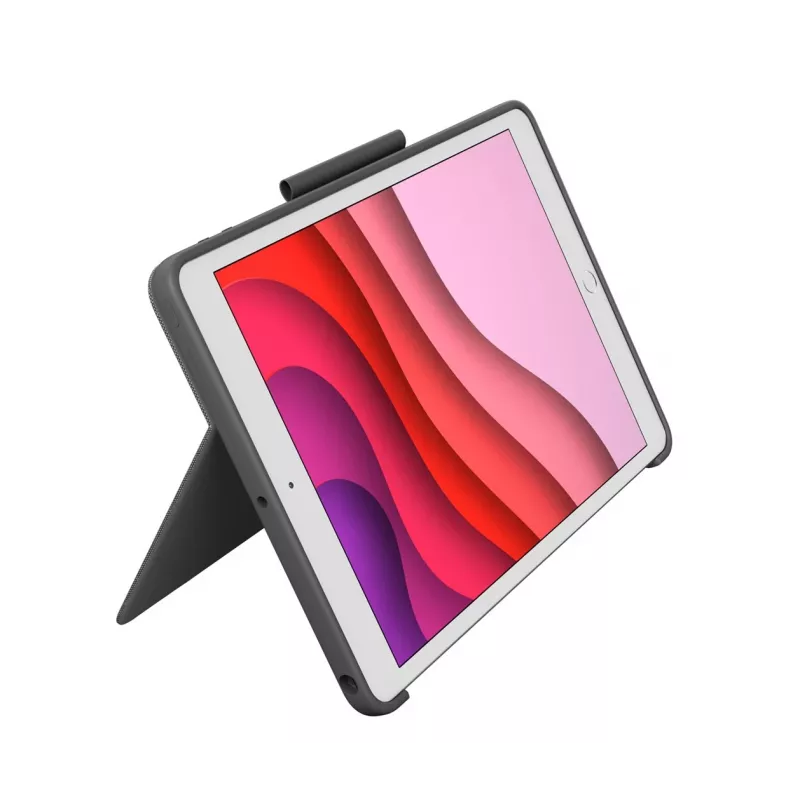 Näppäimistökotelo Logitech Combo Touch iPad 7. 8. 9. sukupolvelle