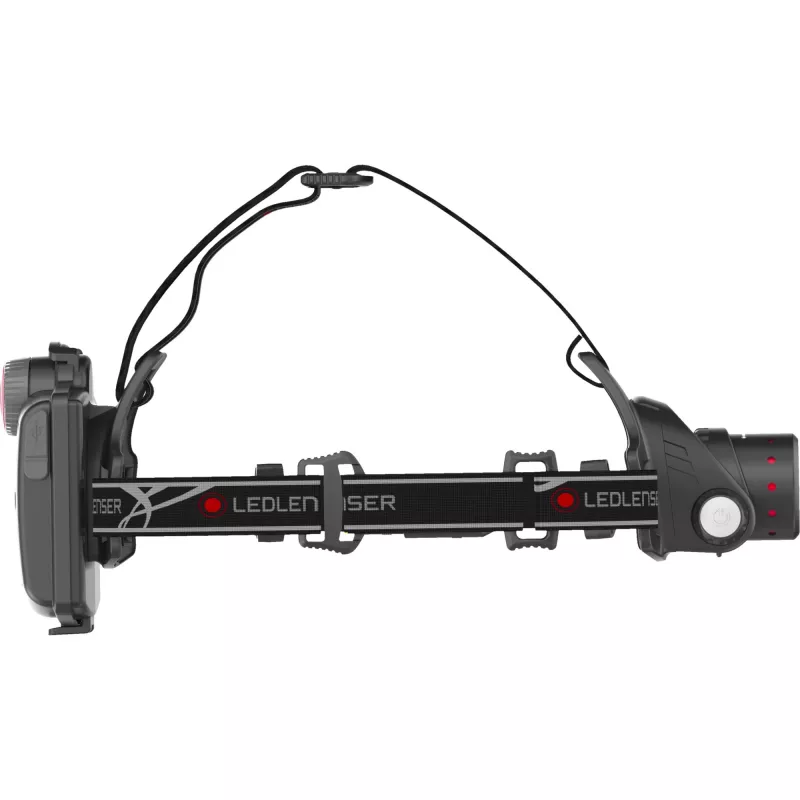 Otsalamppu taskulamppu Ledlenser H14R.2 musta