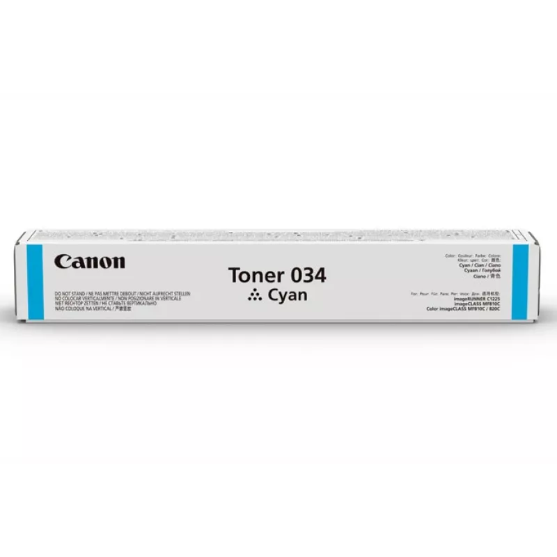Canon 034 värikasetti 1 kpl alkuperäinen syaani