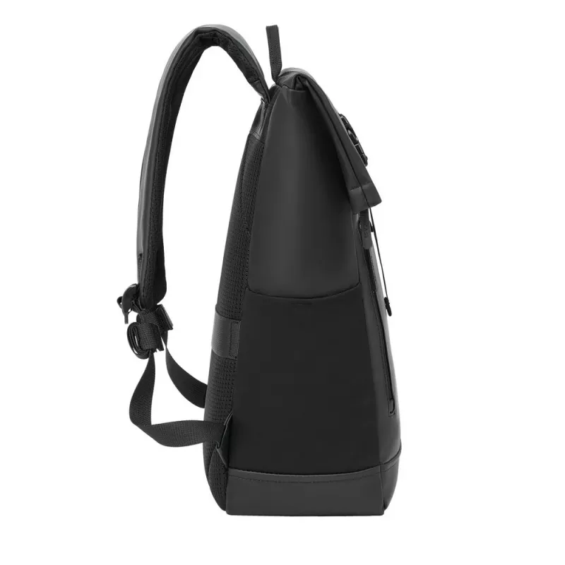 Reppu Rivacase 7826 Eden 14 ECO musta rolltop 14 inch kannettaville tietokoneille