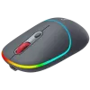 Canyon MW-22 2in1 RGB langaton hiiri - harmaa - Bluetooth/RF - 1 600 dpi - ladattava