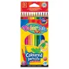 Colorino Kids kuusikulmaiset värikynät 12 väriä