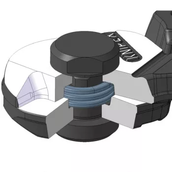 Käsikäyttöinen kaapelileikkuri Knipex 95 62 190 T