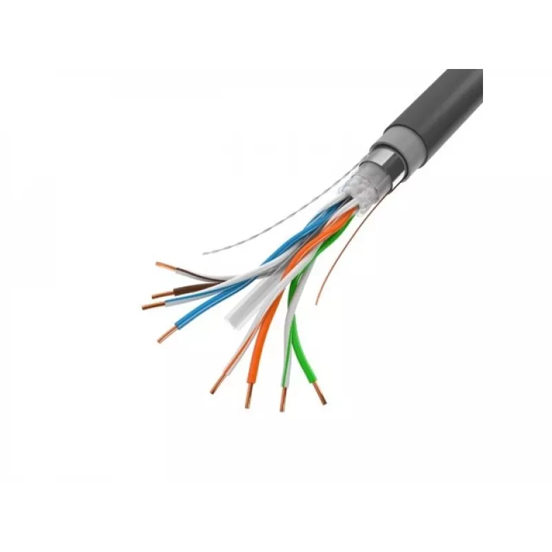 Verkkokaapeli Lanberg LCF6-30CU-0305-BK RJ45 Cat6 305 m musta