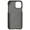 Suojakotelo Krusell Birka Apple iPhone 11 Pro Max, tummanruskea nahkatyylinen kotelo