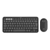 Logitech Pebble 2 Combo for Mac langaton näppäimistö ja hiiri QWERTZ saksa grafiitti