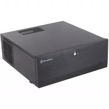 SilverStone Grandia GD07 tietokonekotelo - Tower - SSI, musta