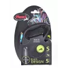Flexi Black Design S 5 m koiranhihna rullamekanismilla