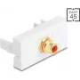 RCA-liitäntämoduuli DELOCK 90860 kullattu ulkoinen