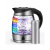 Forme FKG-448 lasinen sähkökeitin, 1,8 l, 2200 W, lämpötilansäätö, harmaa