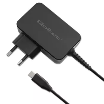 Virtalähde QOLTEC 52384 GaN 30W lähtö 5–20V USB-laturi