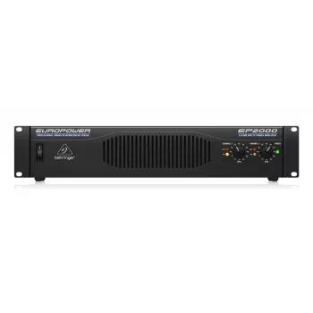 Behringer EP2000 audiovahvistin esiintyminen/näyttämö musta